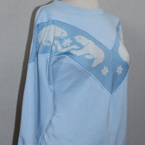 Fashion Force Icy Blue Polar Bear Sweater - Picture 8 of 11